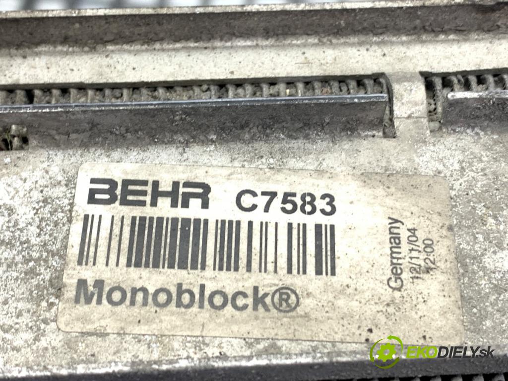 MERCEDES-BENZ W169 liftback 2005 103 kW A 200 CDI (169.008, 169.308) 1991 Chladič vody A1695000404 (Chladič vody)