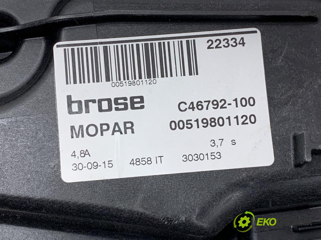 JEEP RENEGADE SUV 2015 103 kW 2.0 CRD 4x4 1956 mechanismus okna pravý zadní část