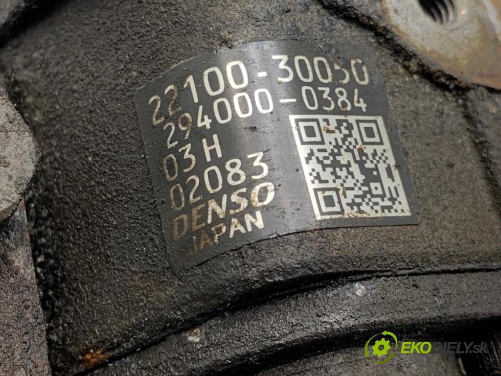 TOYOTA LAND CRUISER J12 samochód terenowy zamknięty 2005 120 kW 3.0 D-4D (KDJ120, KDJ125) 2982 pumpa vstřikovací 22100-30050 (Vstřikovací čerpadlo)