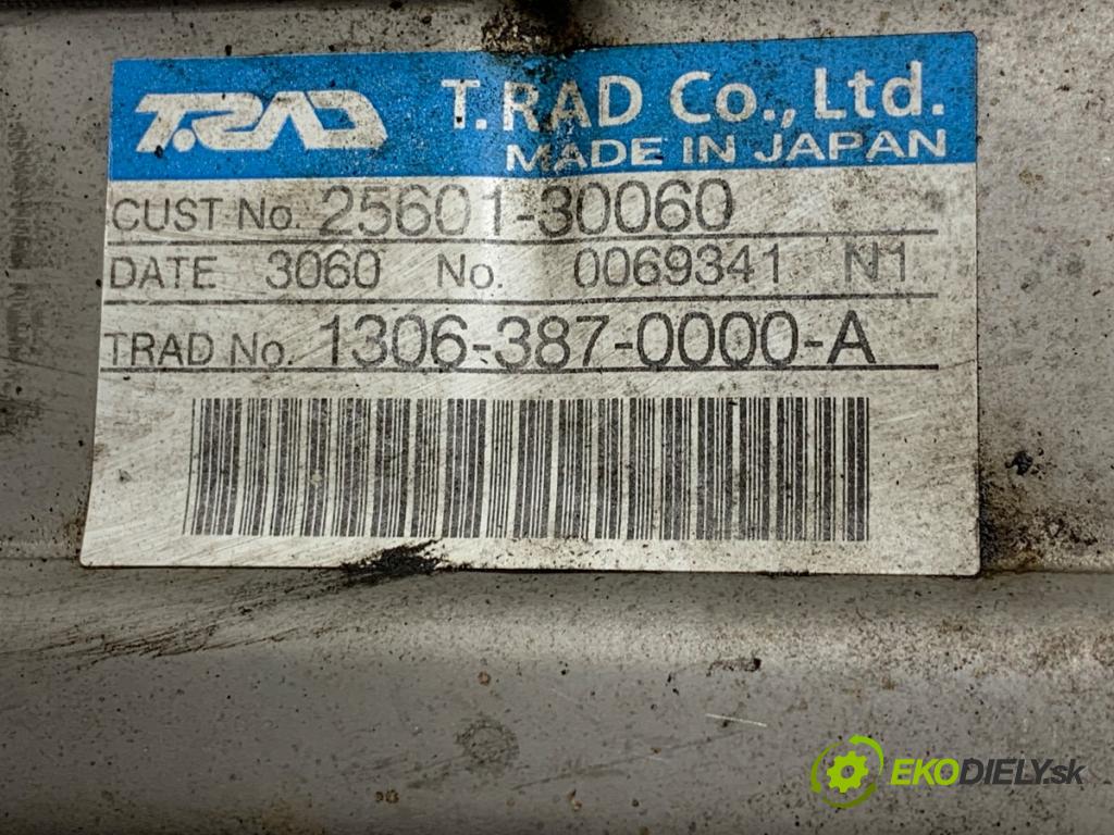 TOYOTA LAND CRUISER J12 samochód terenowy zamknięty 2005 120 kW 3.0 D-4D (KDJ120, KDJ125) 2982 chladič EGR 25601-30060