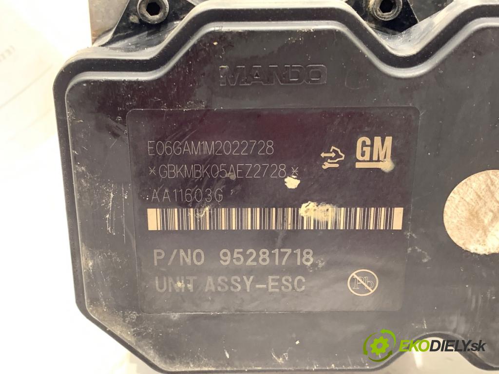 OPEL MOKKA SUV 2013 96 kW 1.7 CDTI (_76) 1686 Pumpa ABS 95281718 (Pumpa ABS)