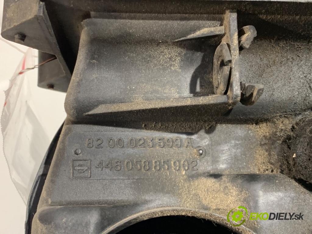 RENAULT SCENIC I nadwozie wielkoprzestrzenne (MPV) 2000 102 kW 2.0 16V RX4 1998 Obal filtra vzduchu 8200023599 (Obal vzduchového filtra)