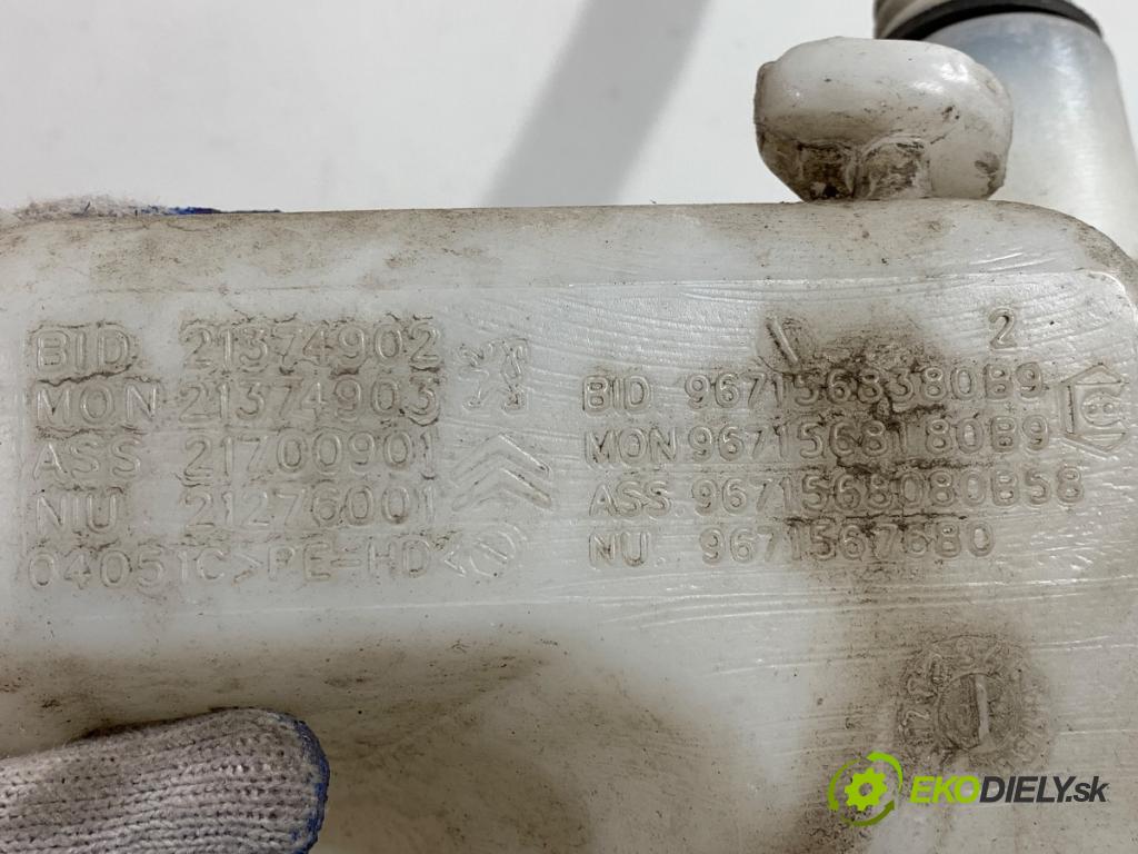 CITROEN C4 PICASSO I nadwozie wielkoprzestrzenne (MPV) 2012 82 kW 1.6 HDi 110 1560 Nádržka ostrekovačov 9671568380