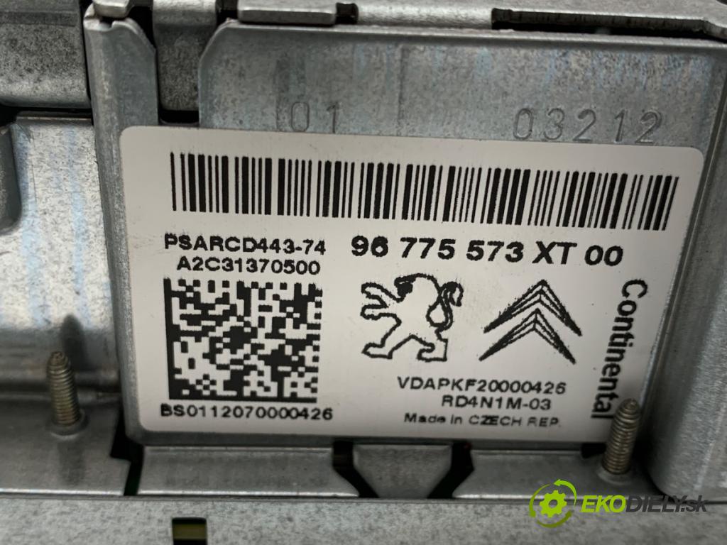 CITROEN C4 PICASSO I nadwozie wielkoprzestrzenne (MPV) 2012 82 kW 1.6 HDi 110 1560 RADIO 96775573XT (Audio zařízení)