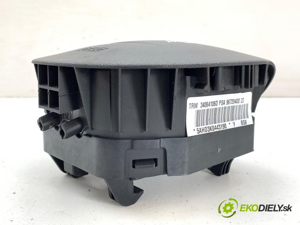 CITROEN C4 PICASSO I nadwozie wielkoprzestrzenne (MPV) 2012 82 kW 1.6 HDi 110 1560 AirBag volantu 96729400ZD (Airbag)