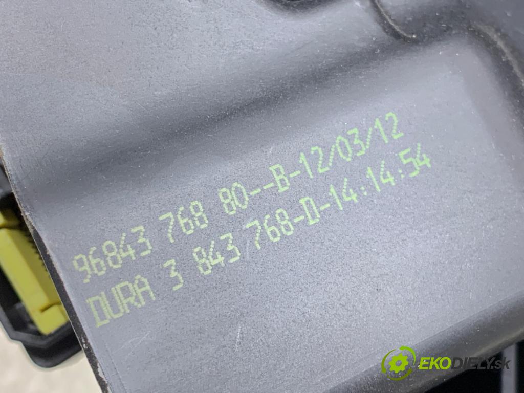 CITROEN C4 PICASSO I nadwozie wielkoprzestrzenne (MPV) 2012 82 kW 1.6 HDi 110 1560 Kulisa 9684376880 (Rýchlostná páka (kulisa))