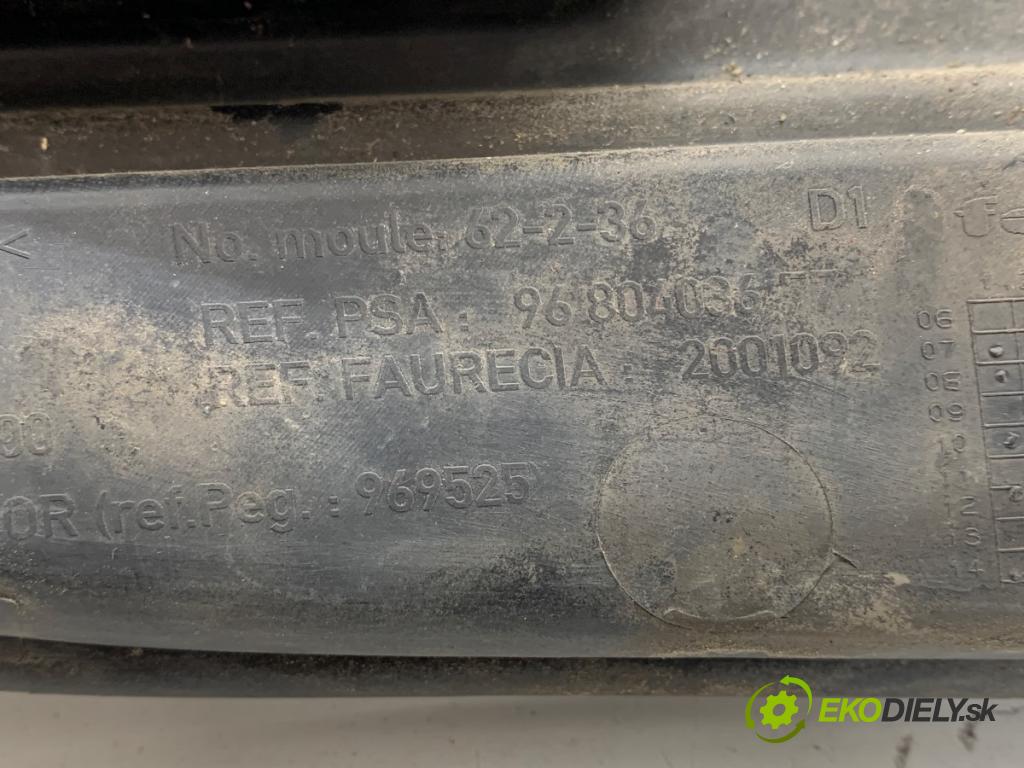 CITROEN C4 PICASSO I nadwozie wielkoprzestrzenne (MPV) 2012 82 kW 1.6 HDi 110 1560 Mriežky nárazníka ľavy predný 9680403677