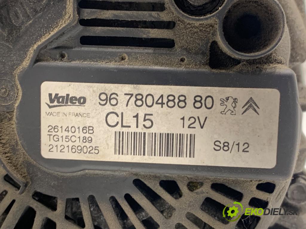 CITROEN C4 PICASSO I nadwozie wielkoprzestrzenne (MPV) 2012 82 kW 1.6 HDi 110 1560 Alternátor 9678048880 (Alternátor)