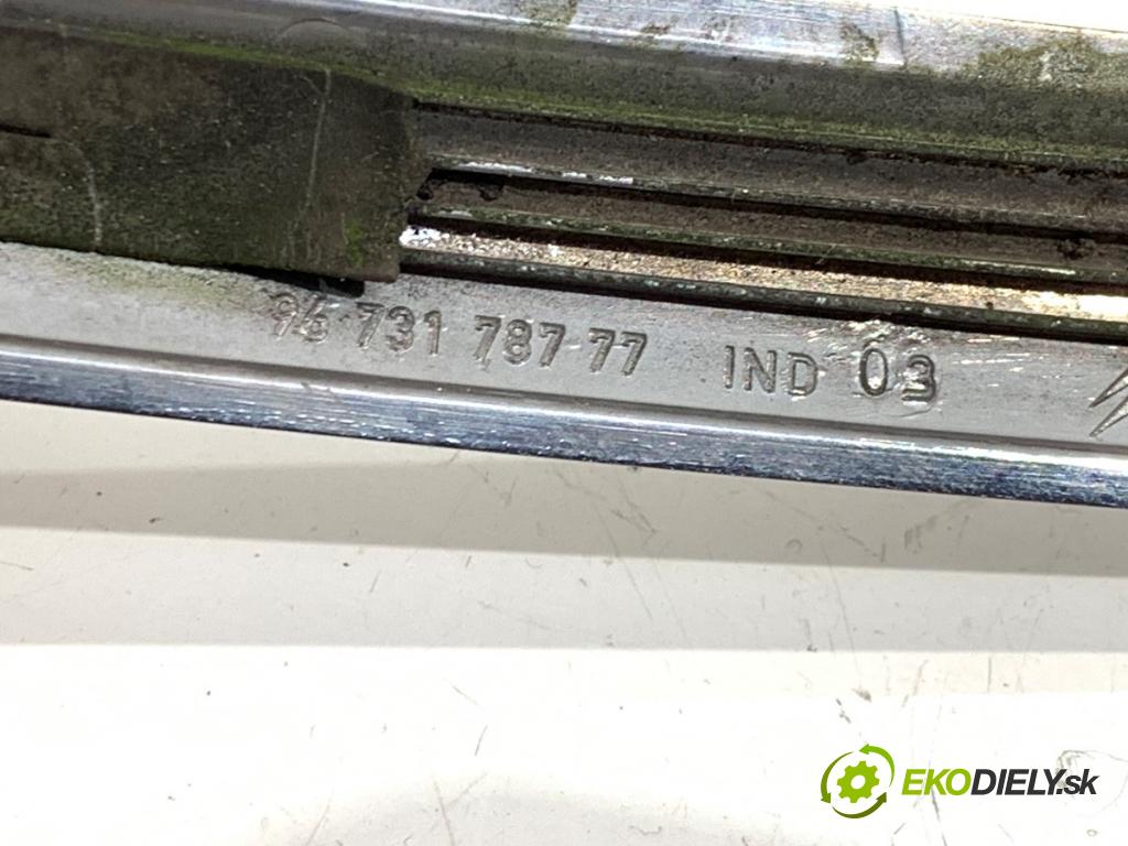 CITROEN C4 PICASSO I nadwozie wielkoprzestrzenne (MPV) 2012 82 kW 1.6 HDi 110 1560 Lišta chróm kapoty 9673178777