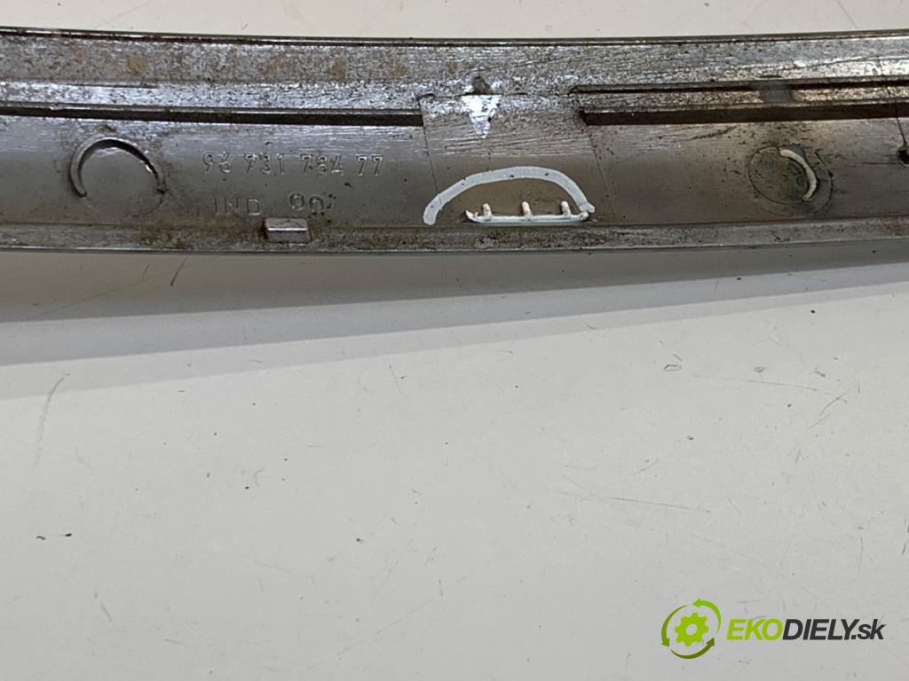 CITROEN C4 PICASSO I nadwozie wielkoprzestrzenne (MPV) 2012 82 kW 1.6 HDi 110 1560 Lišta chróm nárazníka predný 9673178477