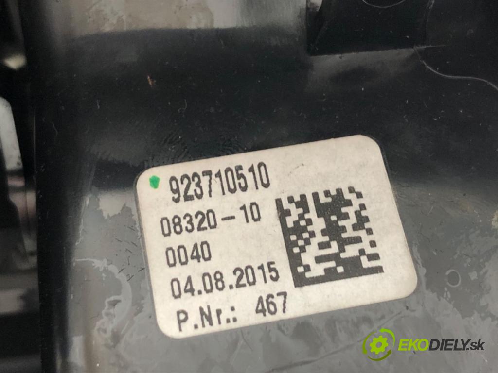BMW F06 coupe 2015 230 kW 640 d xDrive 2993 mří topení zadní část 9237105