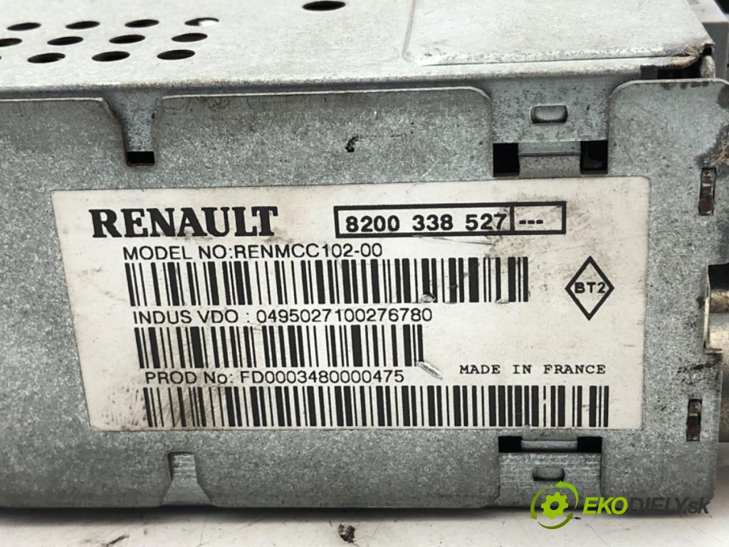 RENAULT MEGANE II liftback 2004 88 kW 1.9 dCi (BM0G, CM0G) 1870 Modul GPS 8200338527 (Riadiaca jednotka ostatné)