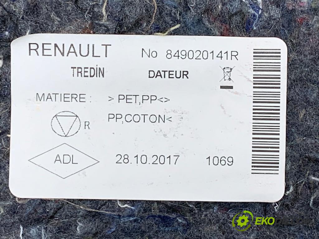 RENAULT CLIO IV liftback 2017 54 kW 1.2 16V 1149 KRYTINA: kufra 849020141R