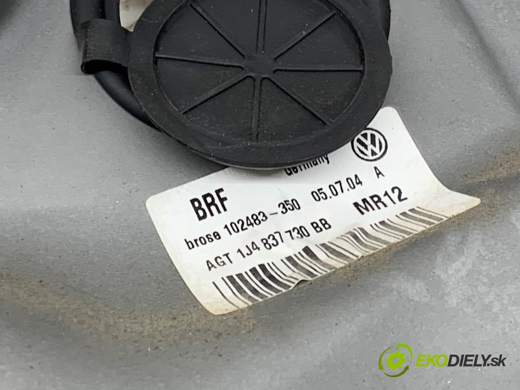 VW GOLF IV liftback 2004 74 kW 1.9 TDI 1896 mechanismus okna pravý přední část 1J4837730BB