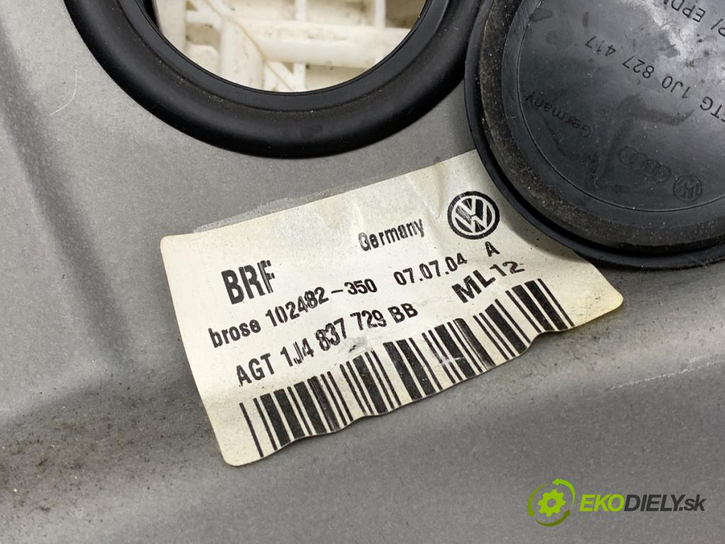 VW GOLF IV liftback 2004 74 kW 1.9 TDI 1896 mechanismus okna levý přední část 1J4837729BB