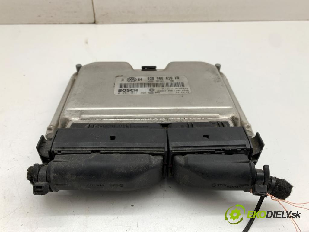 VW GOLF IV liftback 2004 74 kW 1.9 TDI 1896 riadiaca jednotka Motor 038906019KP (Riadiaca jednotka)