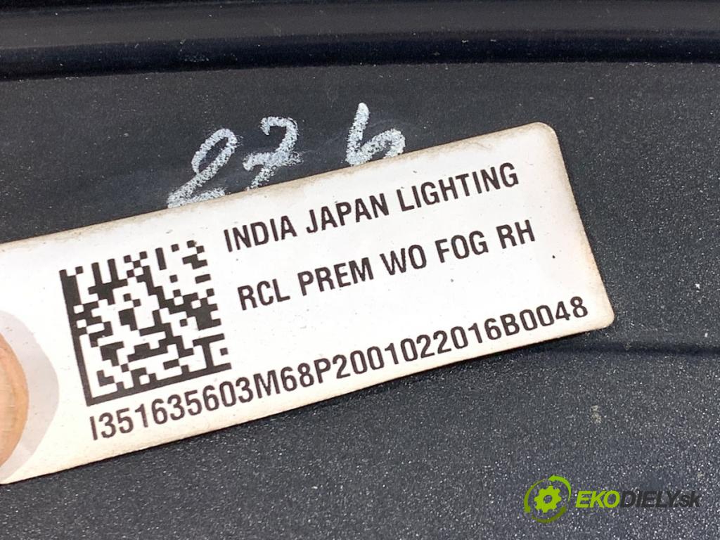 SUZUKI BALENO liftback 2016 66 kW 1.2 (A1K412) 1242 světlo pravý zadní část