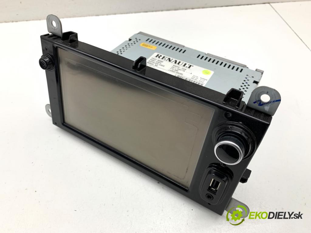RENAULT CLIO IV liftback 2017 54 kW 1.2 16V 1149 RADIO Displej 281155577R
