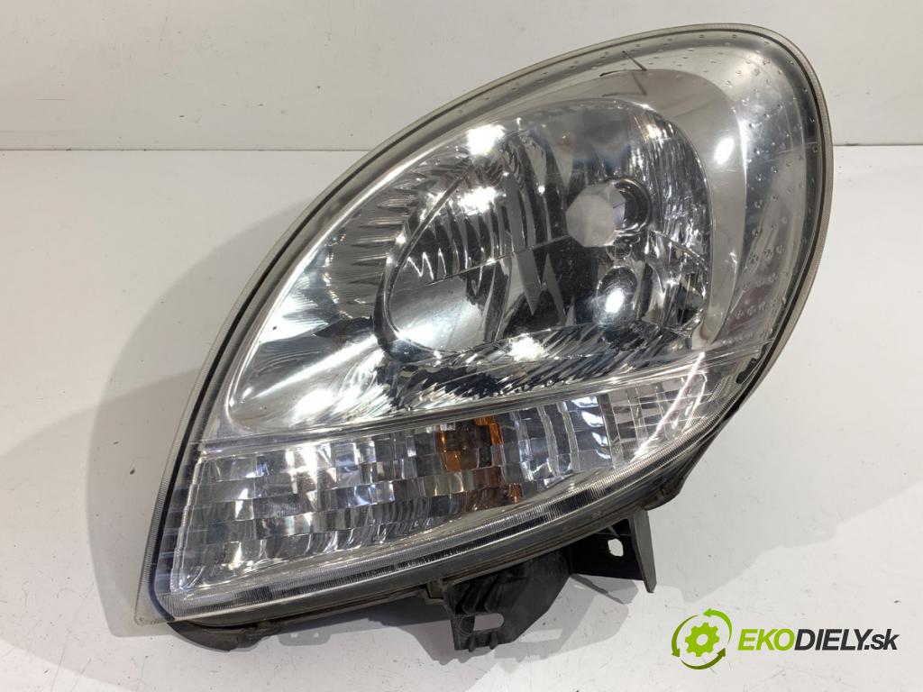 NISSAN KUBISTAR Skrzynia 2006 50 kW 1.5 dCi 70 1461 Svetlomet ľavy predný 8200236590