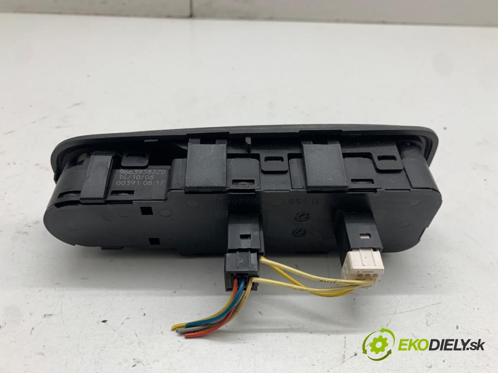 CITROEN C4 PICASSO I nadwozie wielkoprzestrzenne (MPV) 2008 88 kW 1.6 VTi 120 1598 Prepínač okien 96639382ZD (Prepínacie páčky pod volantom)