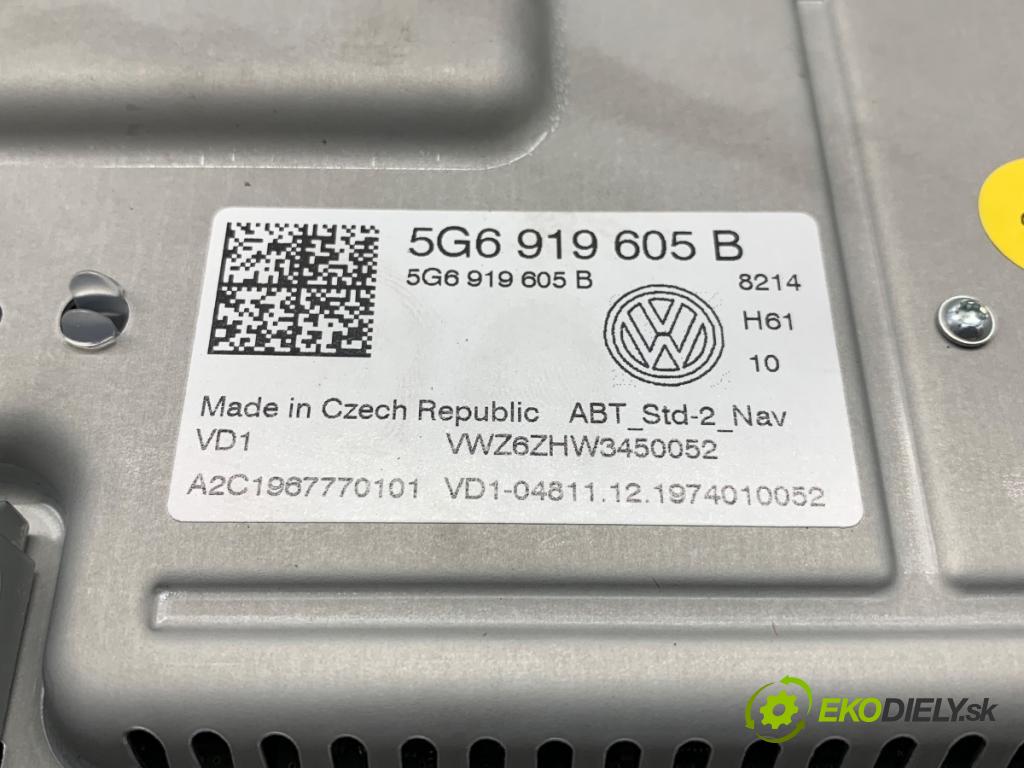 VW GOLF VII Kombi 2019 110 kW 2.0 TDI 1968 Displej 5G6919605B (Přístrojová deska)