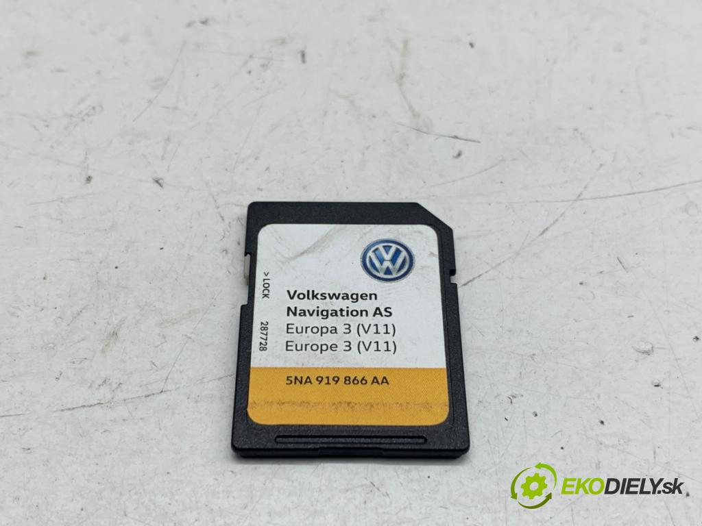 VW GOLF VII Kombi 2019 110 kW 2.0 TDI 1968 KARTA: navigace SD 5NA919866AA