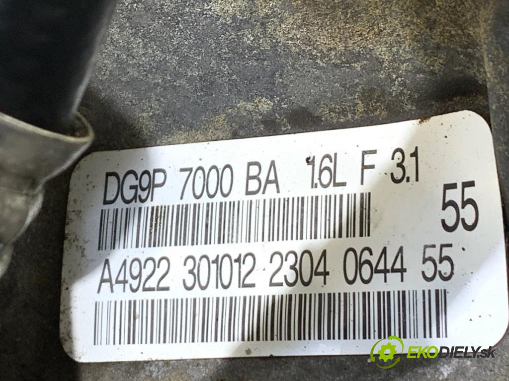 FORD MONDEO MK5 sedan 2013 133 kW 1.6 1596 Prevodovka DG9P7000BA (Prevodovka)