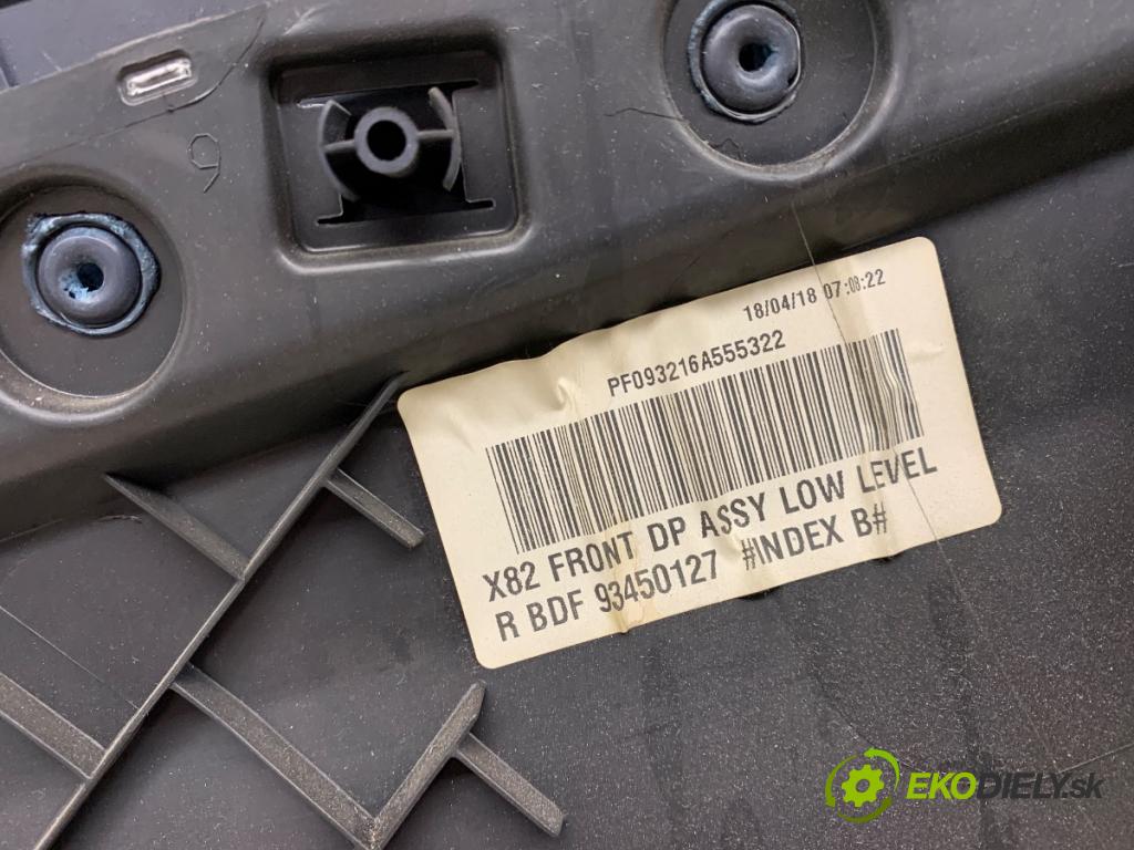 OPEL VIVARO B Platforma / podwozie 2018 88 kW 1.6 CDTI (03) 1598 ča dveře pravý přední část