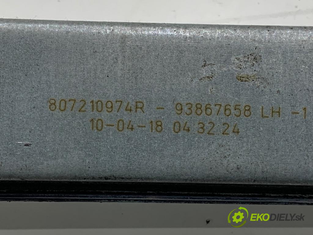 OPEL VIVARO B Platforma / podwozie 2018 88 kW 1.6 CDTI (03) 1598 mechanismus okna levý přední část 128001472-B