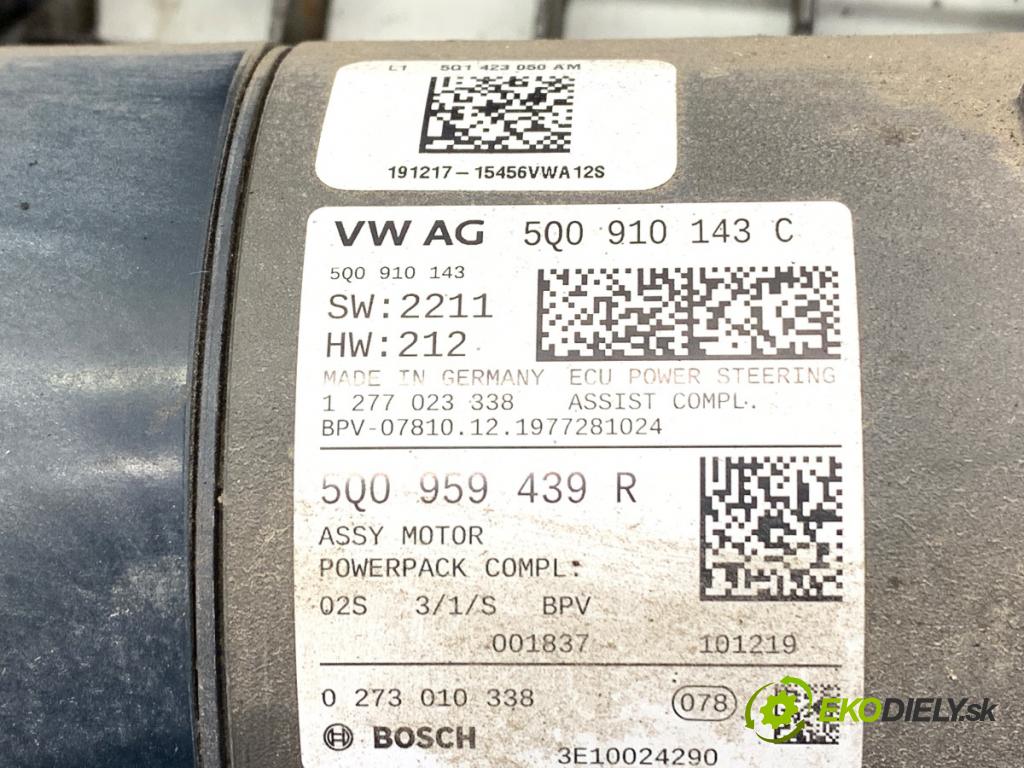 VW GOLF VII Kombi 2019 110 kW 2.0 TDI 1968 riadenie volantu Riadenie 5Q1123050AM