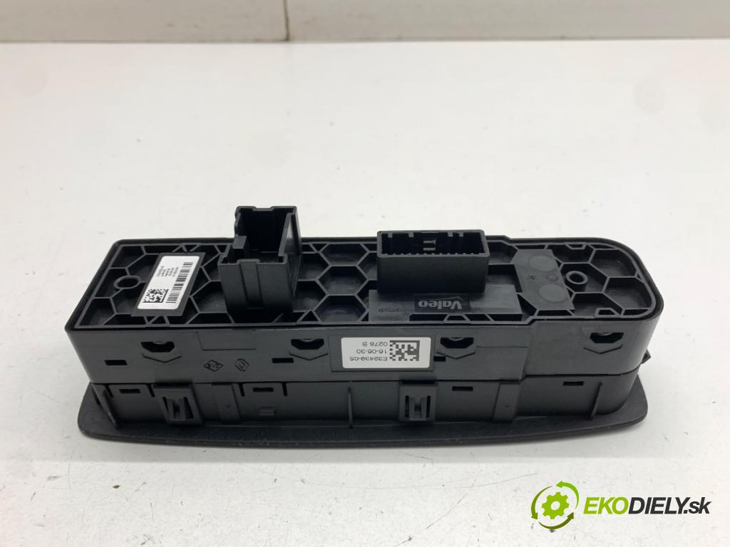 RENAULT GRAND SCENIC IV nadwozie wielkoprzestrzenne (MPV) 2017 81 kW 1.5 dCi 110 1461 Prepínač okien 254012952R (Prepínacie páčky pod volantom)