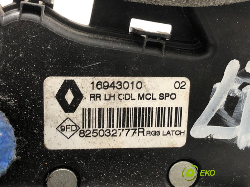 RENAULT GRAND SCENIC IV nadwozie wielkoprzestrzenne (MPV) 2017 81 kW 1.5 dCi 110 1461 zámok dveře levý zadní část 825032777R