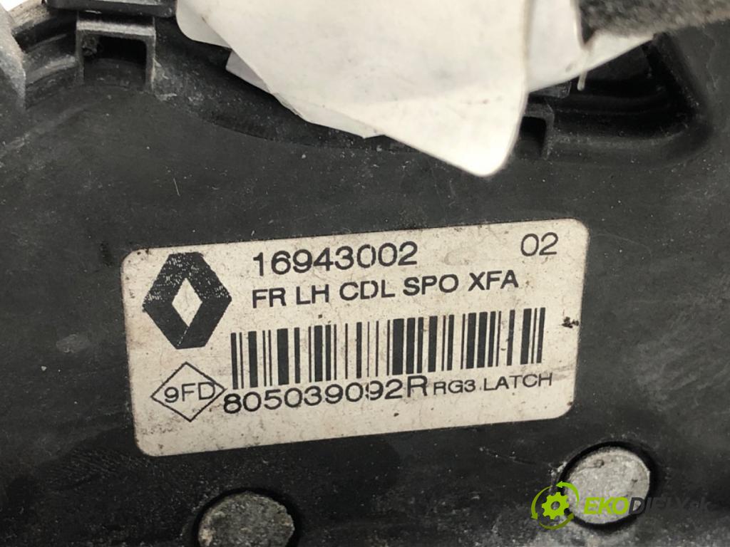 RENAULT GRAND SCENIC IV nadwozie wielkoprzestrzenne (MPV) 2017 81 kW 1.5 dCi 110 1461 zámok dveře levý přední část 805039092R
