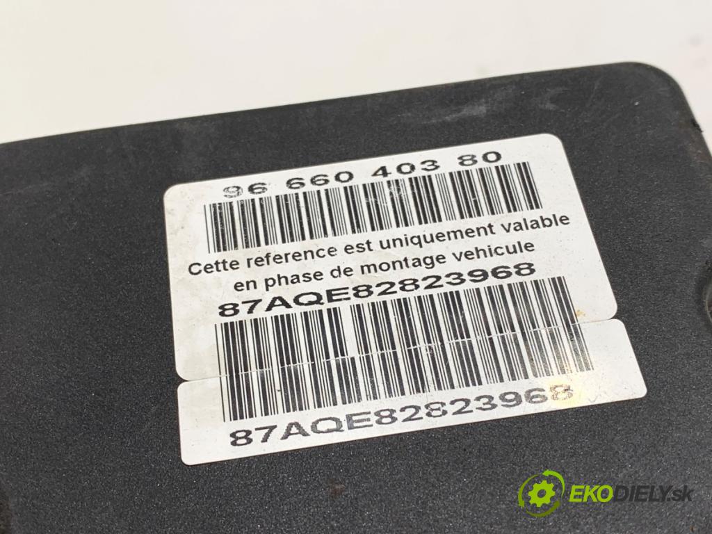 CITROEN C4 PICASSO I nadwozie wielkoprzestrzenne (MPV) 2008 88 kW 1.6 VTi 120 1598 Pumpa ABS 9666040380 (Pumpa ABS)