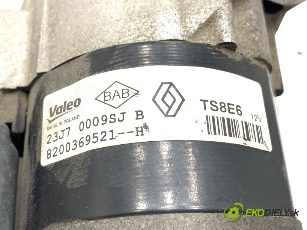 RENAULT CLIO IV liftback 2017 54 kW 1.2 16V 1149 startér 8200369521 (Startér)