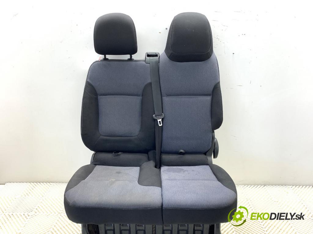 OPEL VIVARO B Platforma / podwozie 2018 88 kW 1.6 CDTI (03) 1598 sedadlo dvojka pravý přední část 