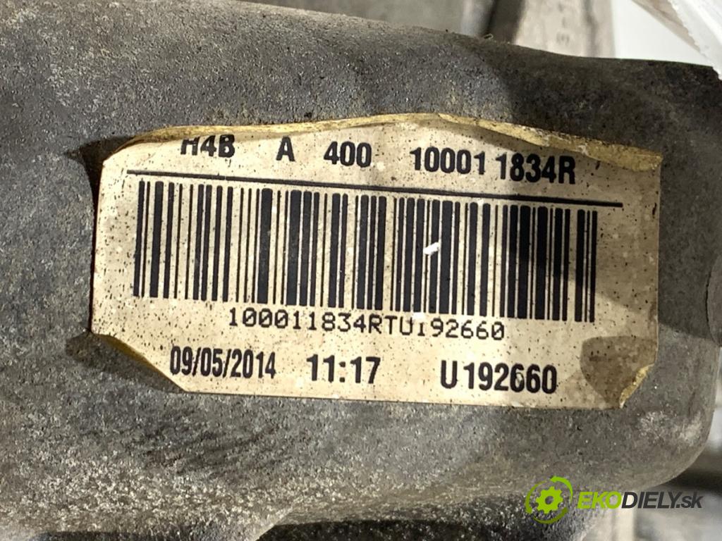 RENAULT CLIO IV liftback 2014 66 kW 0.9 TCe 90 898 Motor H4BA400 (Motor)
