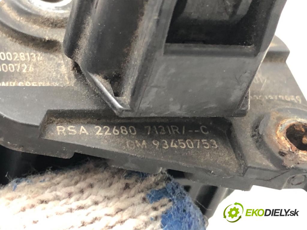 OPEL VIVARO B Platforma / podwozie 2018 88 kW 1.6 CDTI (03) 1598 Váha vzduchu 93450753 (Váha vzduchu)