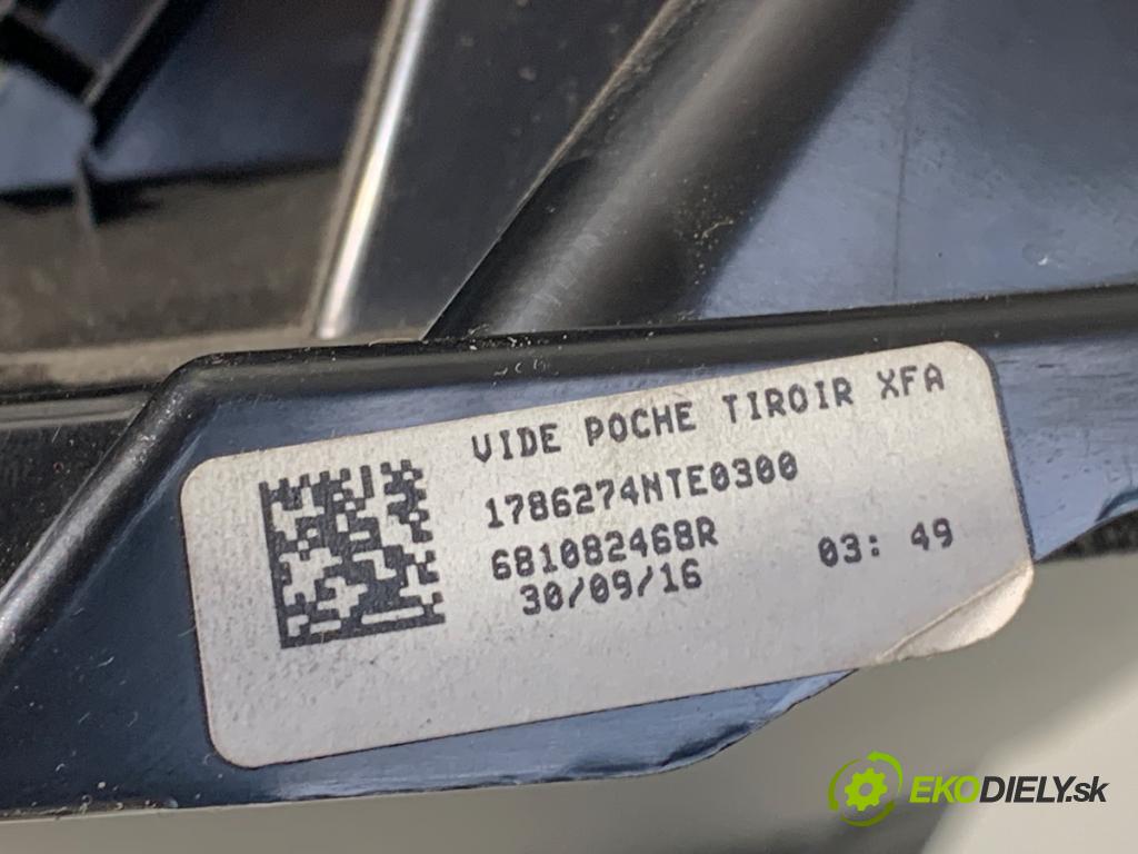 RENAULT GRAND SCENIC IV nadwozie wielkoprzestrzenne (MPV) 2017 81 kW 1.5 dCi 110 1461 přihrádka kastlík spolujezdce 681081737R (Přihrádka (kastlík))