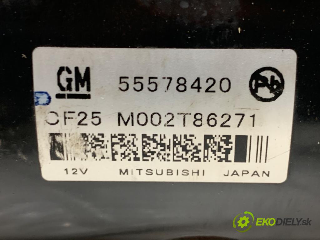 OPEL MOKKA SUV 2013 96 kW 1.7 CDTI (_76) 1686 Štartér 55578420 (Štartér)