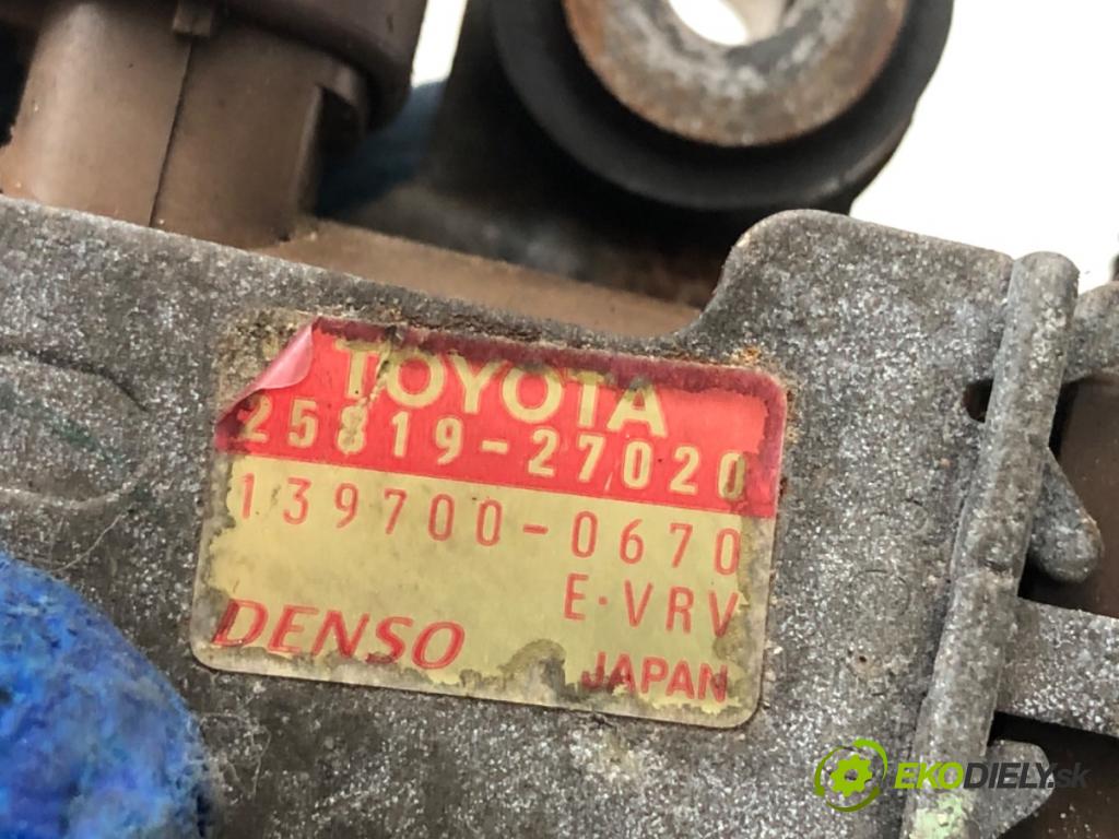 TOYOTA COROLLA E12 nadwozie wielkoprzestrzenne (MPV) 2002 66 kW 2.0 D-4D (CDE120_) 1995 Ventil tlaku 25819-27020 (Ventil)