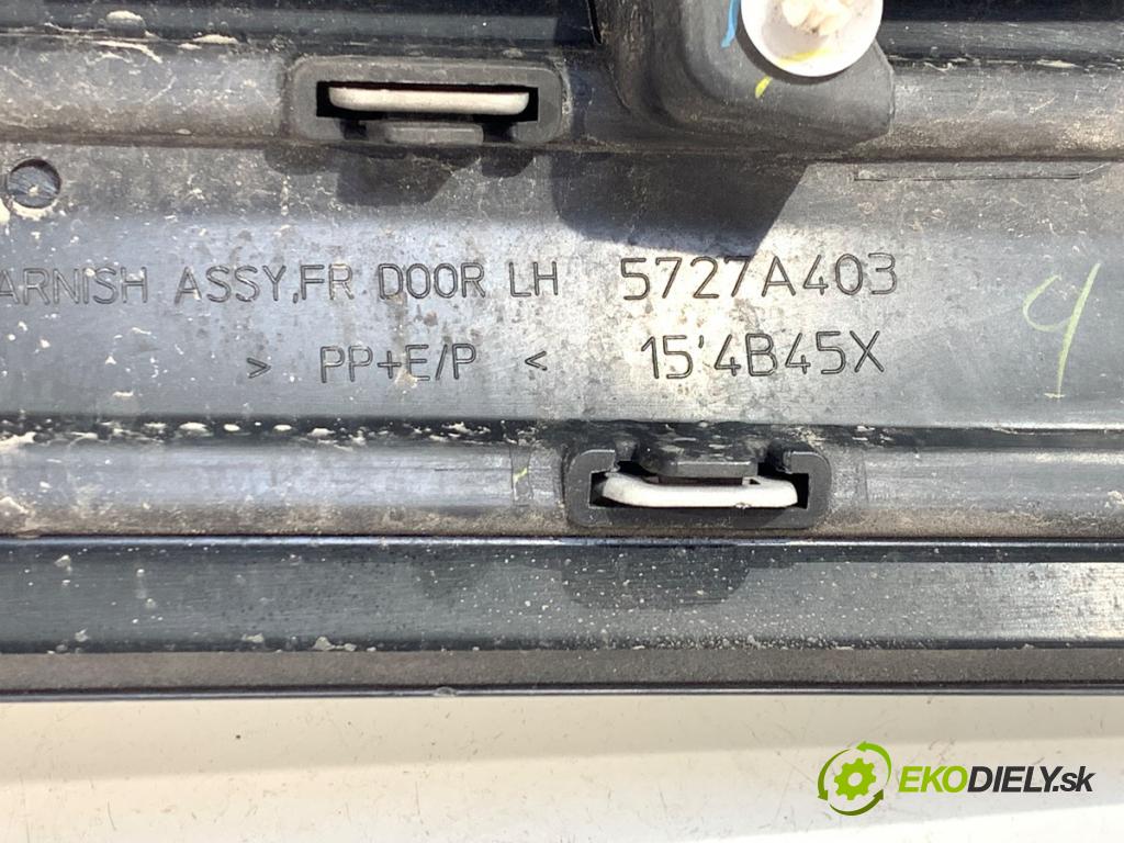 MITSUBISHI OUTLANDER III SUV 2017 110 kW 2.0 4WD (GF7W) 1998 lišta dveře levý přední část 5727A403