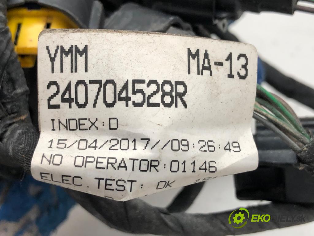 RENAULT GRAND SCENIC IV nadwozie wielkoprzestrzenne (MPV) 2017 81 kW 1.5 dCi 110 1461 káblovačka PDC zadní část 240704528R