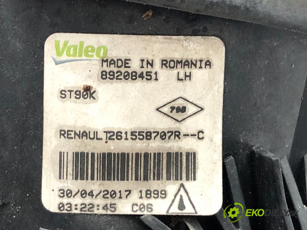 RENAULT GRAND SCENIC IV nadwozie wielkoprzestrzenne (MPV) 2017 81 kW 1.5 dCi 110 1461 hmlové svetlo, hmlovka levý přední část 261558707R