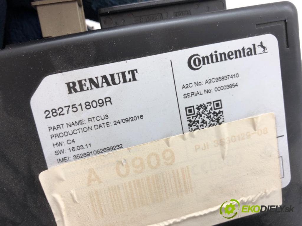 RENAULT GRAND SCENIC IV nadwozie wielkoprzestrzenne (MPV) 2017 81 kW 1.5 dCi 110 1461 Modul navigácie 282751809R