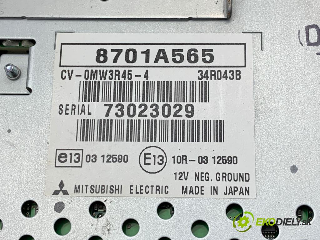 MITSUBISHI OUTLANDER III SUV 2017 110 kW 2.0 4WD (GF7W) 1998 zesilovač 8701A565 (Zesilovač)