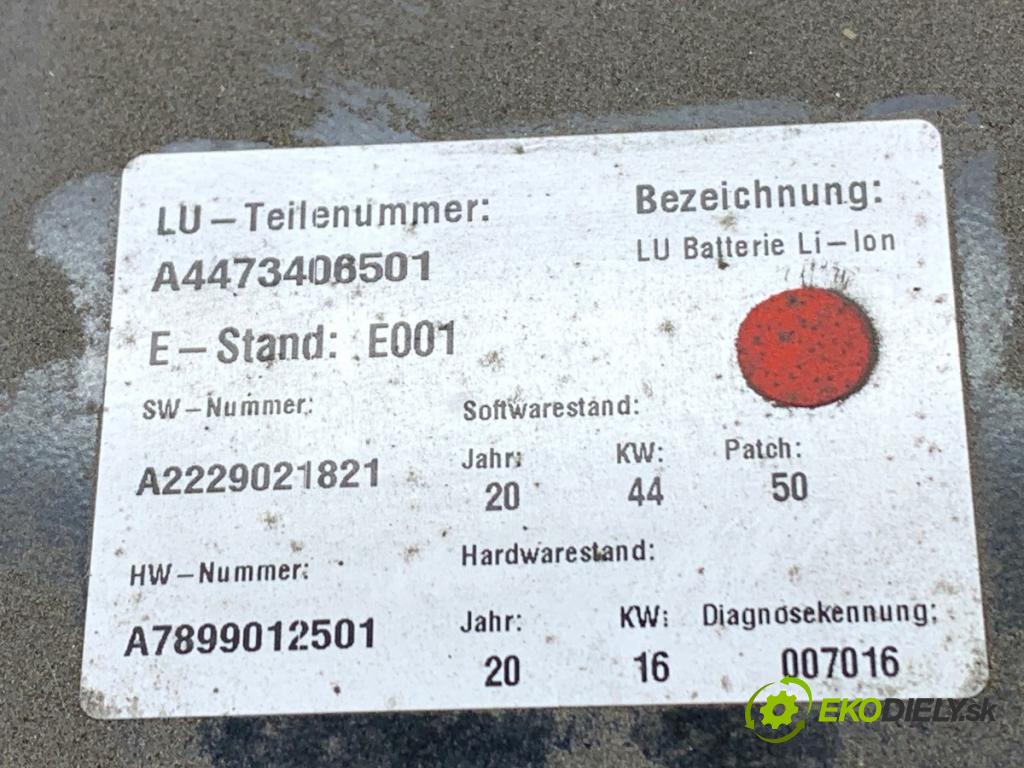 MERCEDES-BENZ eSPRINTER Skrzynia Skrzynia 2021 85 kW Electric (910.633)  BATERIA HYBRYDA A7899012501