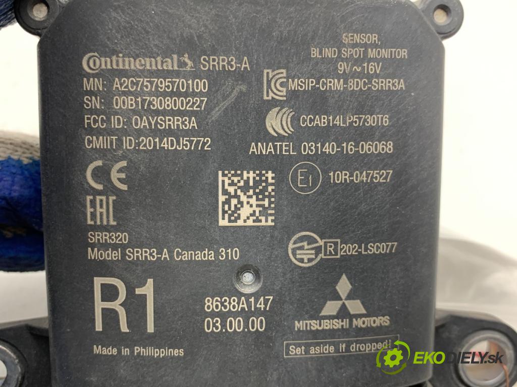 MITSUBISHI OUTLANDER III SUV 2017 110 kW 2.0 4WD (GF7W) 1998 snímač MRTVÍ klapka 8638A147