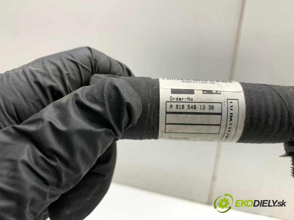 MERCEDES-BENZ eSPRINTER Skrzynia Skrzynia 2021 85 kW Electric (910.633)  káblovačka elektrická KABELY: akumulátora A9105401336