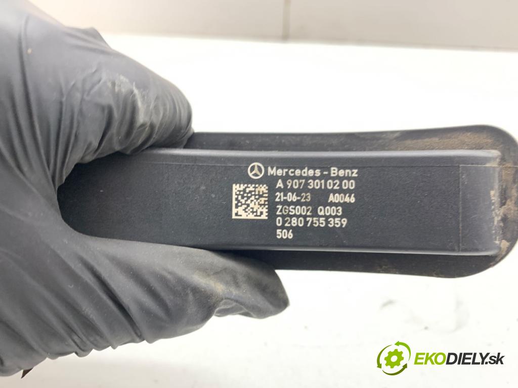 MERCEDES-BENZ eSPRINTER Skrzynia Skrzynia 2021 85 kW Electric (910.633) Potenciometer plynu A9073010200 (Potenciometer plynového pedálu)